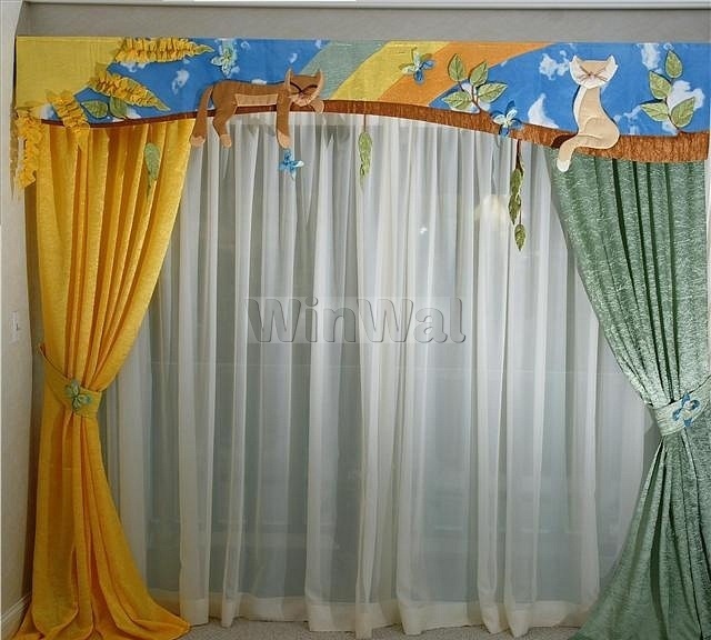 Шторы для детских садов, фото в интерьере. заказать дизайн и пошив штор для детского сада в москве и санкт-петербурге.